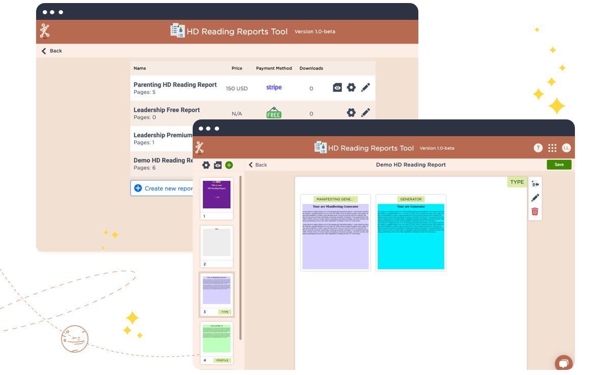 Bodygraph Chart Design Tool